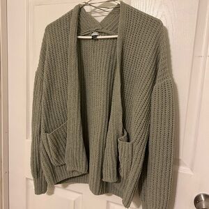 American Eagle Outfitters Sage Green Cardigan